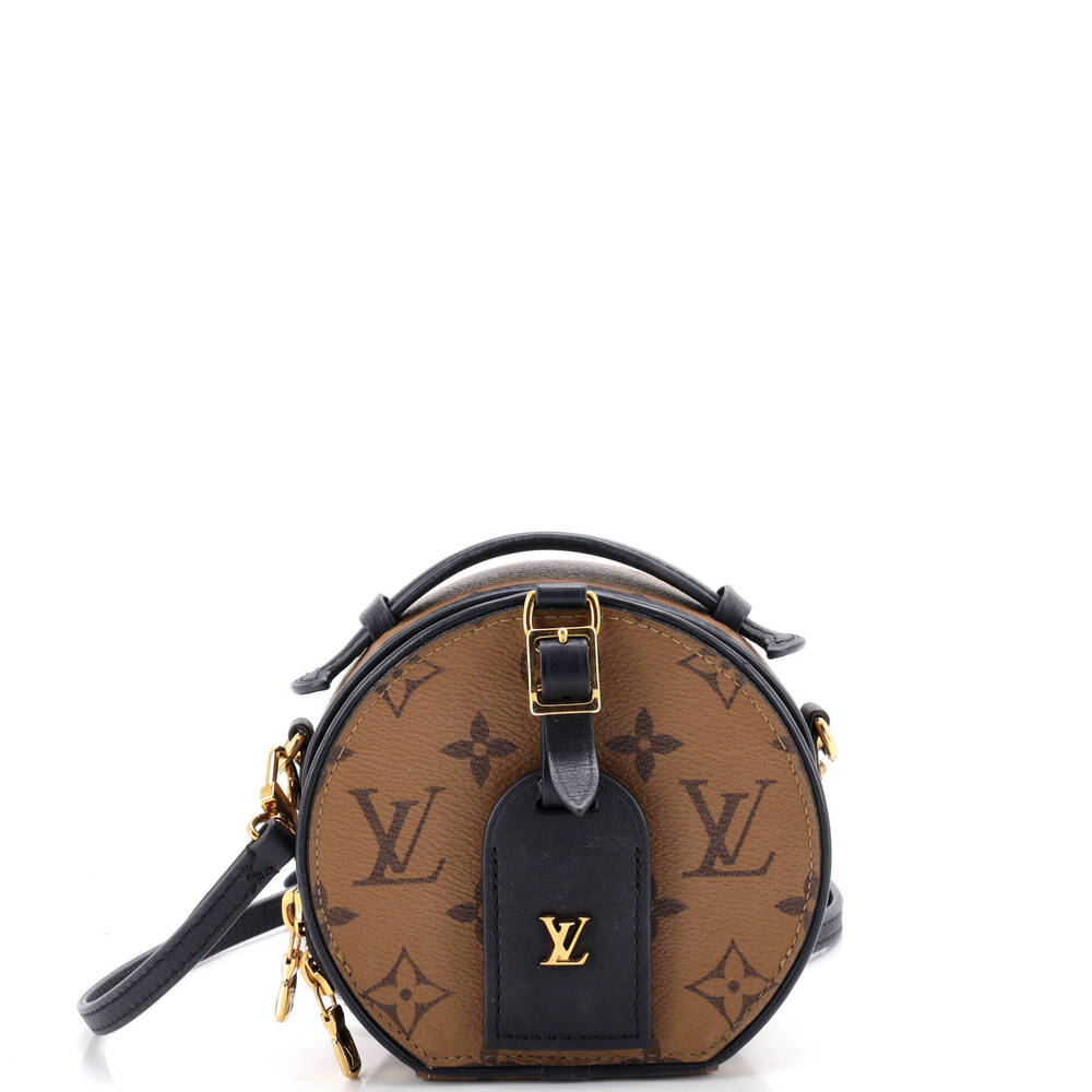 Louis Vuitton Mini Boite Chapeau Bag Reverse Monogram Canvas